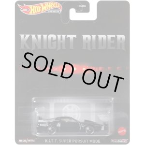 画像: 2021 RETRO ENTERTAINMENT 【K.I.T.T. SUPER PURSUIT MODE (KNIGHT RIDER)】BLACK/RR