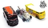 画像: HELLS DEPT 2020 - BOO Pinstriping 【DRAG H-VAN (MOONEYES VW DRAG BUS(LOOSE)付き） (カスタム完成品）】MET.DK.RED（送料サービス適用外）