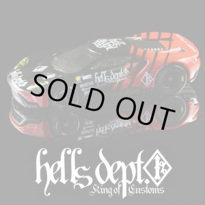 画像: HELLS DEPT 2021 - DOUBLE LOSER[S] 【"ADVAN風" '17 FORD GT (カスタム完成品）】BLACK-RED/RR （送料サービス適用外）