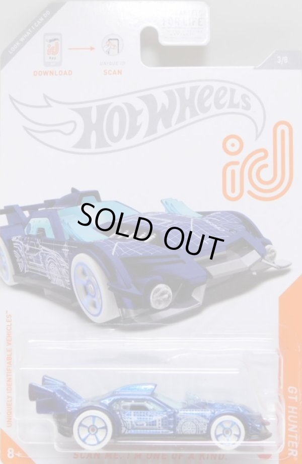 画像1: 2021 HOT WHEELS iD 【GT HUNTER】SPEC.BLUE/MC5 (CHASE)(予約不可）