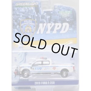 画像: 2020 GREENLIGHT HOBBY EXCLUSIVE 【"NYPD" 2019 FORD F-350】 WHITE/RR