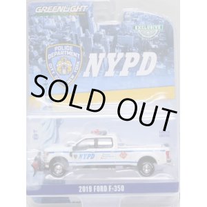 画像: 2020 GREENLIGHT HOBBY EXCLUSIVE 【"NYPD" 2019 FORD F-350】 WHITE/RR