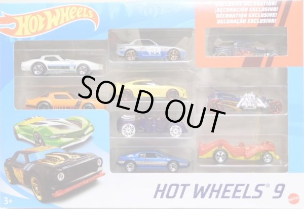 画像1: 2021 HOT WHEELS 9CAR GIFT PACK 【BONE SHAKER】 DK.BLUE/5SP (予約不可）