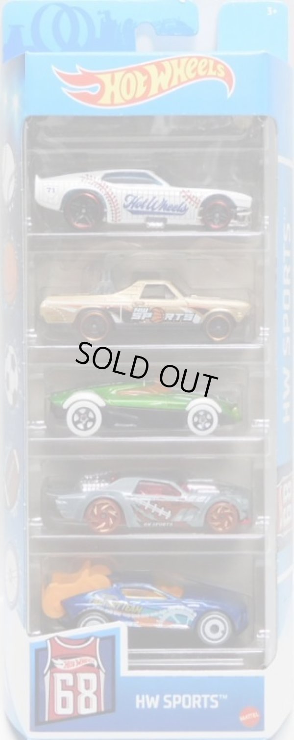 画像1: 2021 5PACK 【HW SPORTS】'71 Mustang Funny Car / '68 Chevy El Camino / MR11 / Night Shifter / Rise 'N Climb