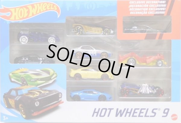 画像1: 2021 HOT WHEELS 9CAR GIFT PACK 【'07 SHELBY GT-500】　FLAT BLACK/PR5 (予約不可）