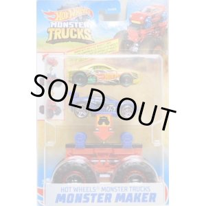 画像: 2021 HW MONSTER TRUCKS "MONSTER MAKER" 【MUSCLE TONE / POWER RAGE】 YELLOW(HW TAMPO)/BLUE (予約不可）