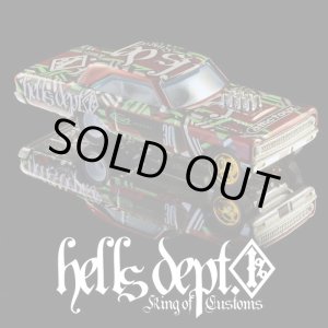 画像: HELLS DEPT 2021 - DOUBLE LOSER[S] 【"HD RED" '65 DODGE CORONET (#30 KEWO) (カスタム完成品）】RED/RR （送料サービス適用外）