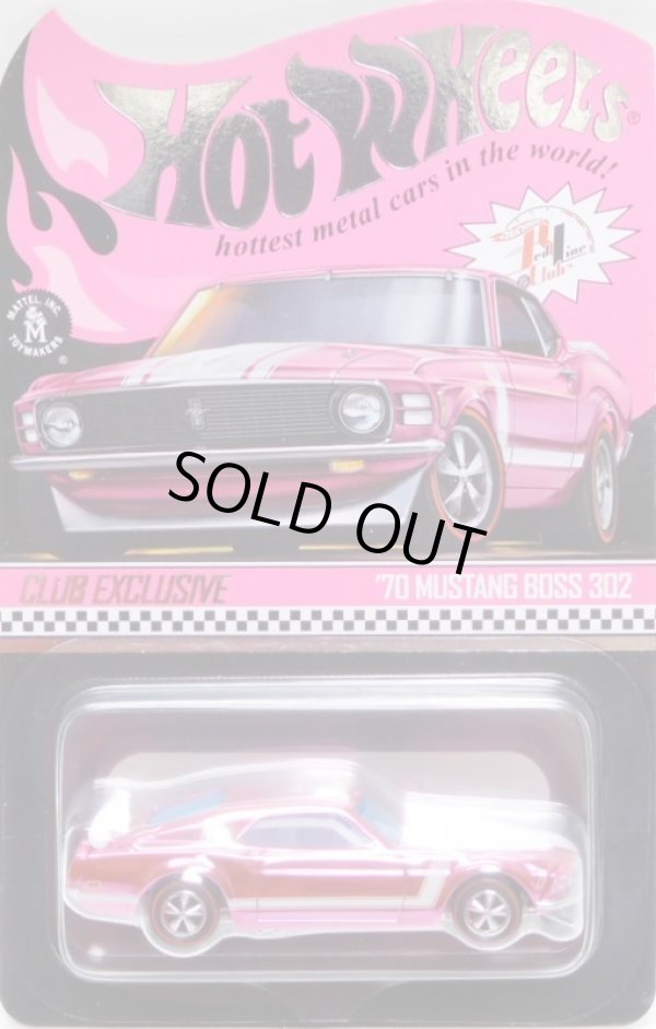 画像1: 2020 RLC PARTY CAR 【'70 MUSTANG BOSS 302】 SPEC.PINK/RL （お一人様一点まで）