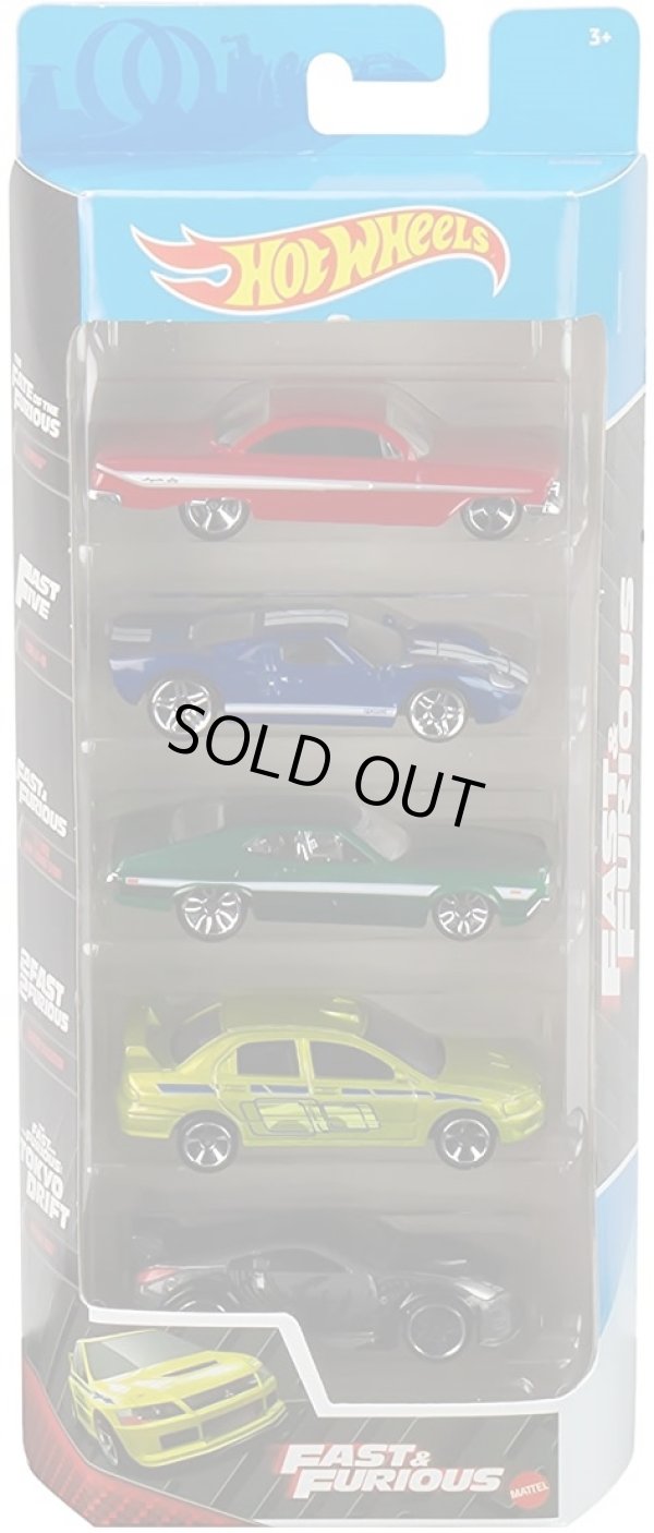 画像1: 2021 5PACK 【FAST & FURIOUS (ワイルド・スピード）】'61 Impala / Ford GT-40 / '72 Ford Gran Torino Sport / Lancer Evolution / Nissan 350Z