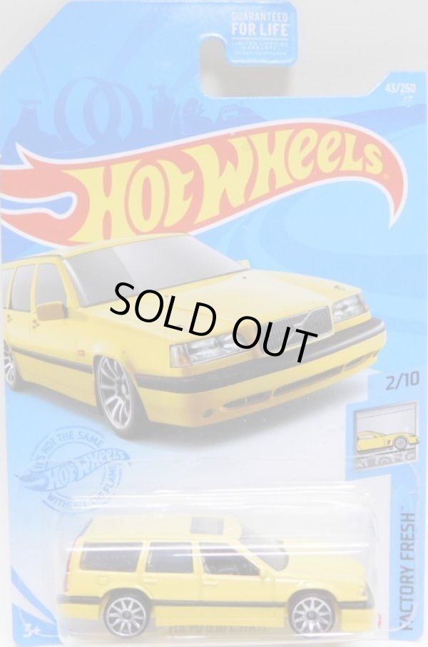 画像1: 【VOLVO 850 ESTATE】YELLOW/10SP