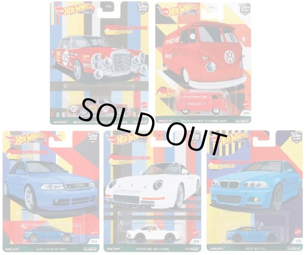 画像1: 【送料無料】【仮予約】PRE-ORDER - 2021 HW CAR CULTURE 【Cアソート DEUTSCHLAND DESIGN (10個入り）】 （お取り置き不可）(5月下旬入荷予定）