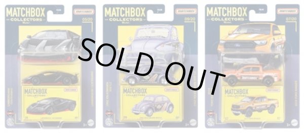 画像1: 2021 MATCHBOX COLLECTORS　【"B"アソート 3種セット】ランボルギーニ チェンテナリオ/1962 フォルクスワーゲン　ビートル/2019 フォード レンジャー