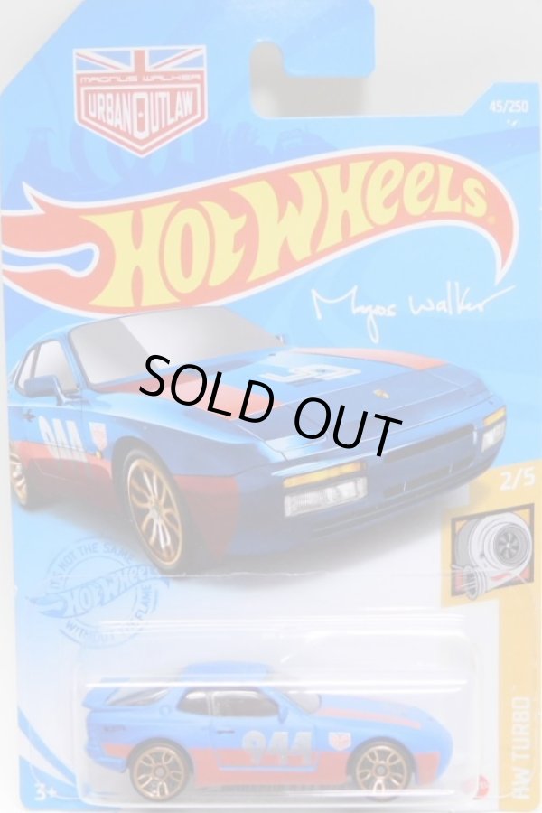 画像1: 【"URBAN OUTLAW"'89 PORSCHE 944 TURBO】FLAT BLUE/J5