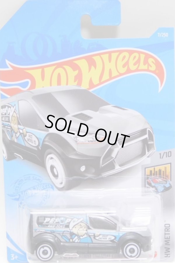 画像1: 【HOT WHEELS FORD TRANSIT CONNECT】LT.GRAY/DD8