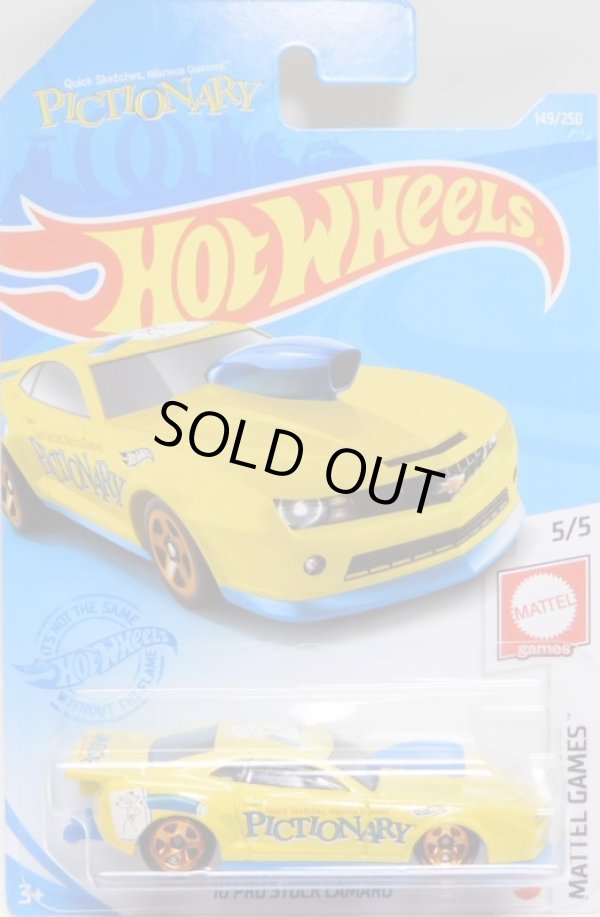 画像1: 【"PICTIONARY" '10 PRO STOCK CAMARO】YELLOW/5SP