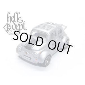 画像: HELLS DEPT 2021 - カツヌマ製作所 【'60s FIAT 500D (カスタム完成品）】FLAT SILVER/RR （送料サービス適用外）