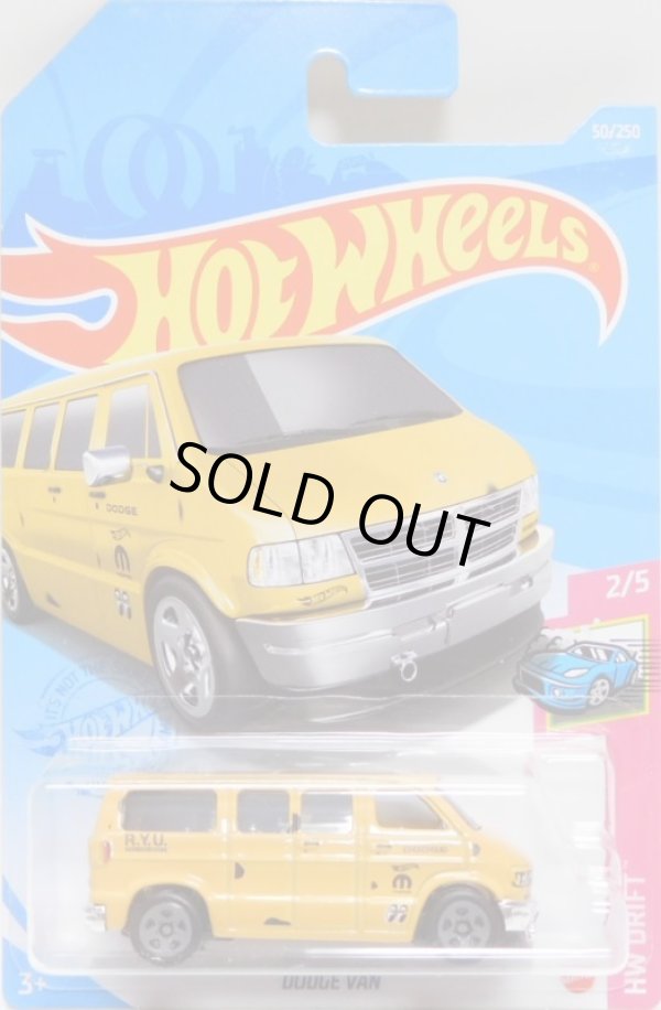 画像1: 【DODGE VAN】YELLOW/5SP (MOON EYES, MOPAR TAMPO) (NEW CAST) （ほぼパック割れ）