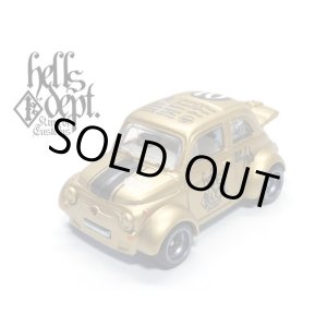 画像: HELLS DEPT 2021 - カツヌマ製作所 【'60s FIAT 500D (カスタム完成品）】FLAT GOLD/RR （送料サービス適用外）