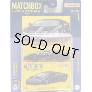 画像: 2021 MATCHBOX COLLECTORS　【LAMBORGHINI CENTENARIO】BLACK/RR