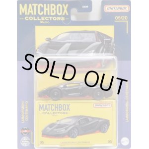 画像: 2021 MATCHBOX COLLECTORS　【LAMBORGHINI CENTENARIO】BLACK/RR