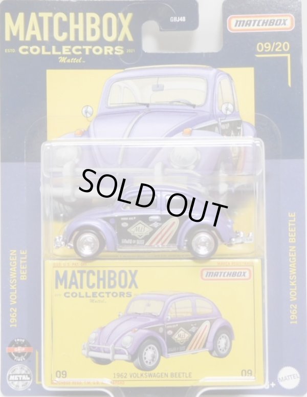 画像1: 2021 MATCHBOX COLLECTORS　【1962 VOLKSWAGEN BEETLE】VIOLET/RR