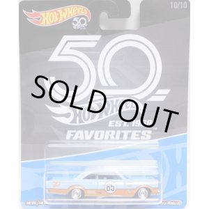 画像: 2018 HW 50th FAVORITES 【'65 FORD GALAXIE (GULF)】LT.BLUE/RR (予約不可）