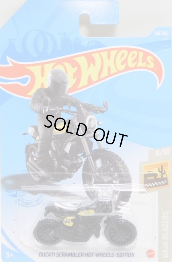 画像1: 【DUCATI SCRAMBLER HOT WHEELS EDITION】BLACK/ORMC (MOONEYES) (NEW CAST)