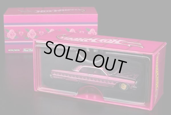 画像1: 2021 RLC EXCLUSIVE  【“The Rose’n One” '64 IMPALA (車高ギミック)】  SPEC.MAGENTA/RR (お一人様1個まで）(予約不可）