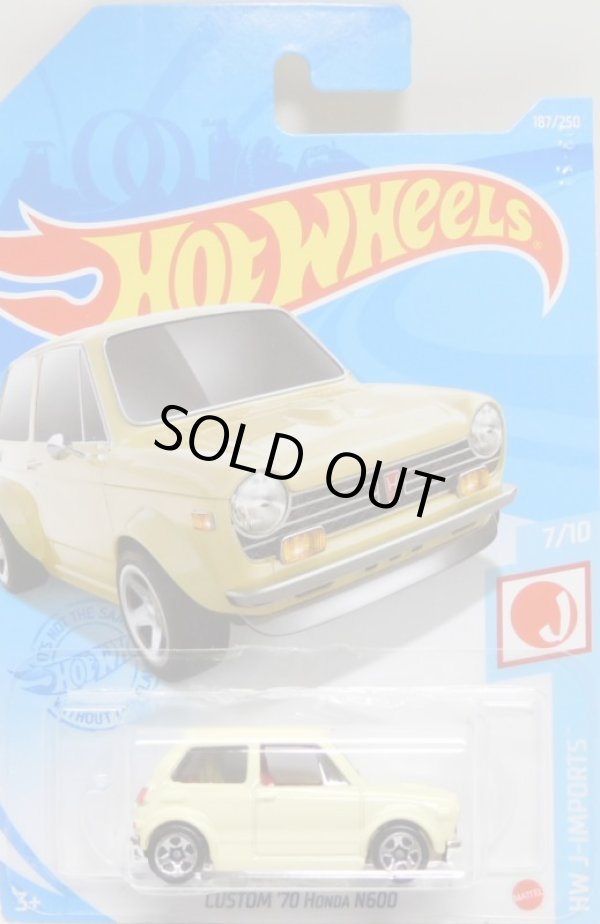 画像1: 【CUSTOM '70 HONDA N600】PALE YELLOW/5SP (NEW CAST)