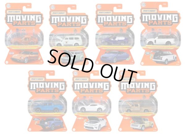 画像1: 【仮予約】PRE-ORDER 【2021 MATCHBOX MOVING PARTS　"L"アソート 8個入り】1982 ダットサン 280 ZX/2018 ランドローバー・ヴォーグ SE/1948 シェビー・サバーバン/2019 フォード・レンジャー/2016 シェビー・カマロ/2020 BMW M4 カブリオレ/1963 シェビー C10 ピックアップ(7月下旬入荷予定）