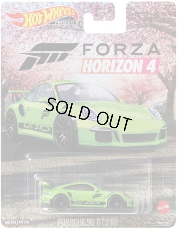 画像1: 2021 RETRO ENTERTAINMENT 【"FORZA" PORSCHE 911 GT3 RS】LT.GREEN/RR