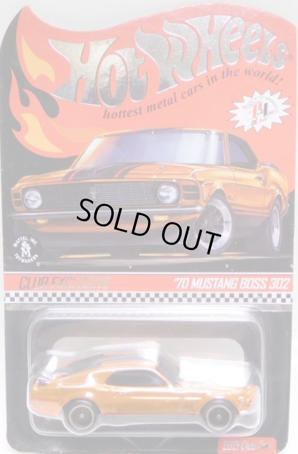 画像1: 2021 RLC EXCLUSIVE MEMBERSHIP CAR 【'70 MUSTANG BOSS 302】SPEC.ORANGE/RR(予約不可）