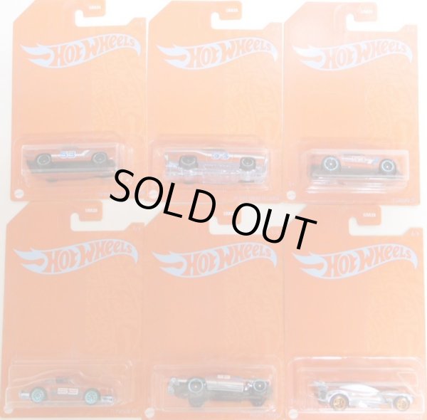 画像1: 2021 HW 53ND ANNIVERSARY BLUE AND ORANGE SERIES2 【6種セット（CHASE含む）】'70 DODGE HEMI CHALLENGER/'69 FORD TORINO TALLADEGA/'18 CAMARO SS/'71 PORSCHE 911/PROJECT SPEEDER/GAZELLA R (CHASE) (予約不可）