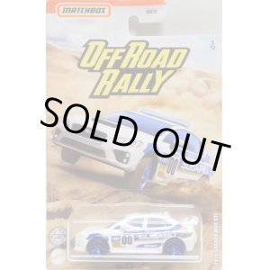 画像: 2020 MATCHBOX WALMART EXCLUSIVE "OFF ROAD RALLY"【2015 SUBARU WRX STI】WHITE (予約不可）