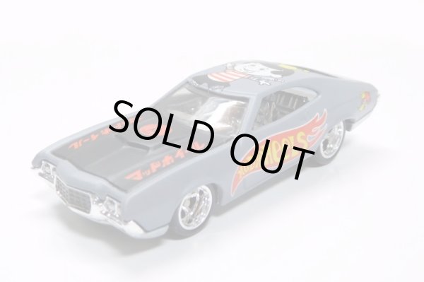 画像1: MAD WHEELS (マッドホイール） 【'72 FORD GRAN TORINO SPORT (カスタム完成品）】FLAT GRAY/RR （送料サービス適用外） 