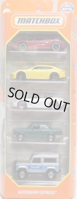 画像: 2021 MATCHBOX 5PACK 【AUTOBAHN  EXPRESS】2005 Ford GT/Porsche Panamera/Aston Martin DBS Volante/1969 BMW 2002/Land Rover Ninety