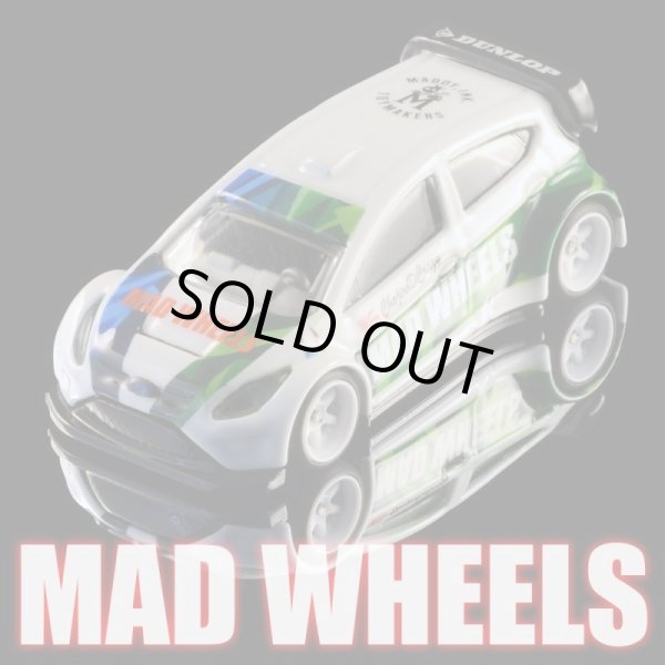 画像1: MAD WHEELS (マッドホイール） 【"STOBART LIKE" '12 FORD FIESTA (カスタム完成品)】WHITE/RR（送料サービス適用外） 