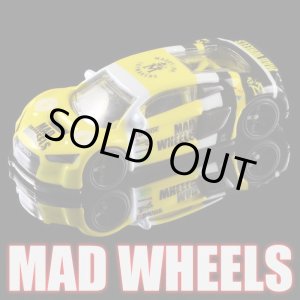 画像: MAD WHEELS (マッドホイール） 【"NEWMAN LIKE" AUDI R8 LMS (カスタム完成品)】YELLOW/RR（送料サービス適用外） 