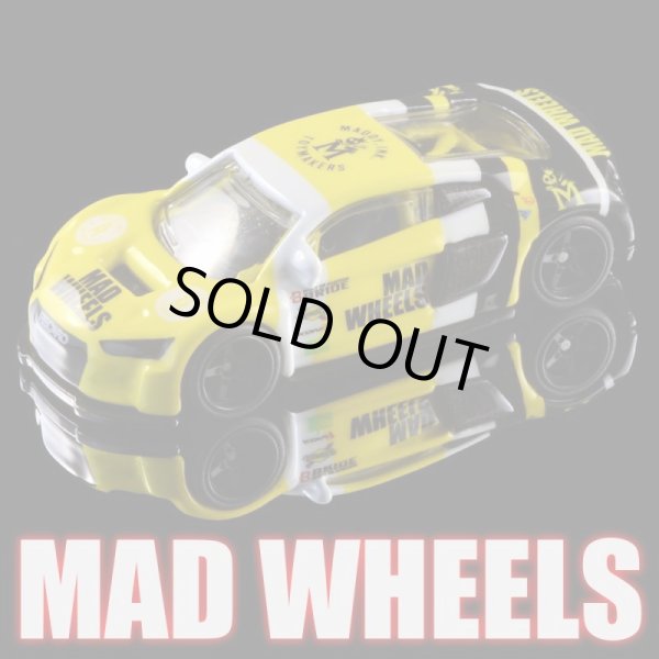 画像1: MAD WHEELS (マッドホイール） 【"NEWMAN LIKE" AUDI R8 LMS (カスタム完成品)】YELLOW/RR（送料サービス適用外） 