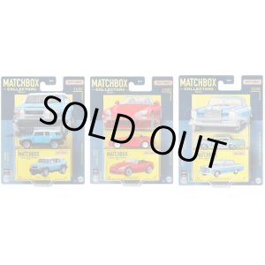 画像: 2021 MATCHBOX COLLECTORS　【"C"アソート 3種セット】2014 トヨタ FJクルーザー/2004 ホンダ S2000/1962 メルセデス・ベンツ 220 SE