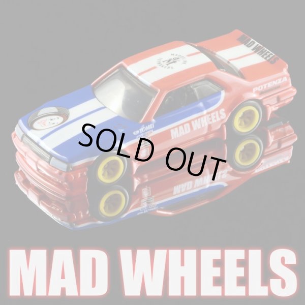 画像1: MAD WHEELS (マッドホイール） 【'82 NISSAN SKYLINE R30 (カスタム完成品)】RED-BLUE/RR（送料サービス適用外） 