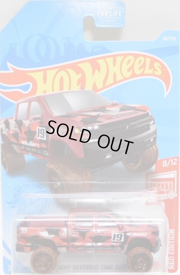 画像1: TARGET EXCLUSIVE RED EDITION【'19 CHEVY SILVERADO TRAIL BOSS LT】CAMO RED/OR6SP （予約不可）