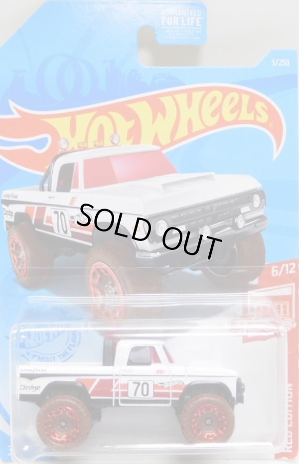 画像1: TARGET EXCLUSIVE RED EDITION【'70 DODGE POWER WAGON】WHITE/BLOR (予約不可）