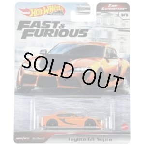 画像: 2021 HW PREMIUM FAST & FURIOUS "FAST SUPERSTARS" 【TOYOTA GR SUPRA】ORANGE/RR