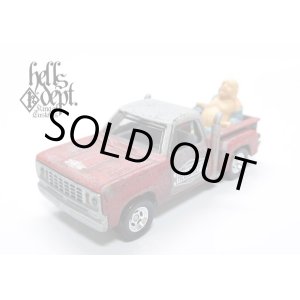 画像: HELLS DEPT 2021 - カツヌマ製作所 【”縁起物” '78 DODGE LIL' RED EXPRESS with ホテイさん (カスタム完成品）】サビ RED-GRAY/RR （送料サービス適用外）