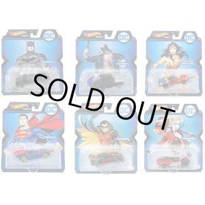 画像: 【仮予約】PRE-ORDER 【ホットウィール スタジオ キャラクターカー・Mアソート - DC（8個入り）】(10月中旬入荷予定）