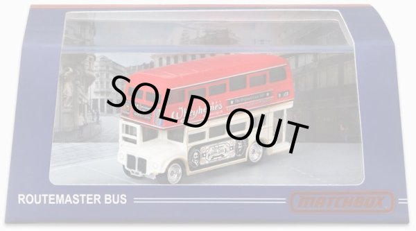 画像1: 2021 MATTEL CREATIONS EXCLUSIVE 【MATCHBOX ROUTEMASTER BUS】 RED-WHITE/RR (予約不可）