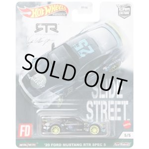 画像: 2021 HW CAR CULTURE "SLIDE STREET" 【'20 FORD MUSTANG RTR SPEC】BLACK/RR