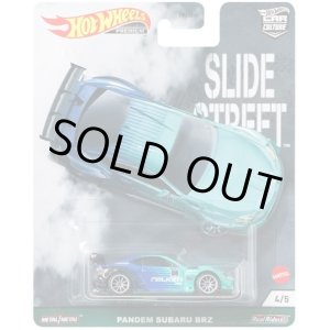 画像: 2021 HW CAR CULTURE "SLIDE STREET" 【PANDEM SUBARU BRZ (FALKEN)】LT.GREEN-BLUE/RR