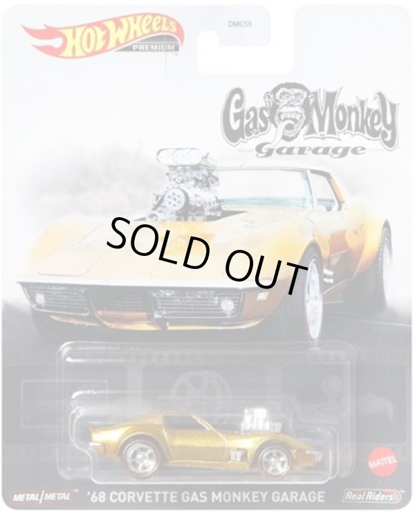 画像1: 2021 RETRO ENTERTAINMENT 【'68 CORVETTE GAS MONKEY GARAGE】GOLD/RR